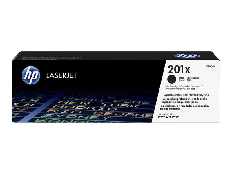 HP 201X - High Yield - black - original - (CF400X)
