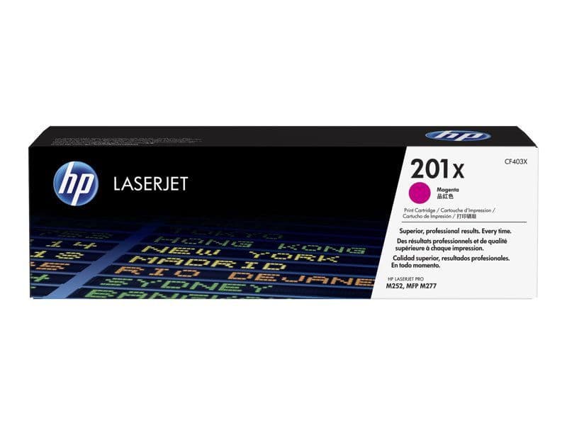 HP 201X - High Yield - magenta - original - (CF403X)