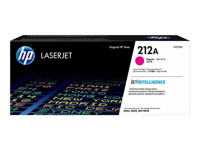 HP 212A Magenta 4.5K Pages Original Toner W2123A