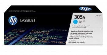 HP 305A Cyan Original Toner Cartridge CE411A, 2600 pages