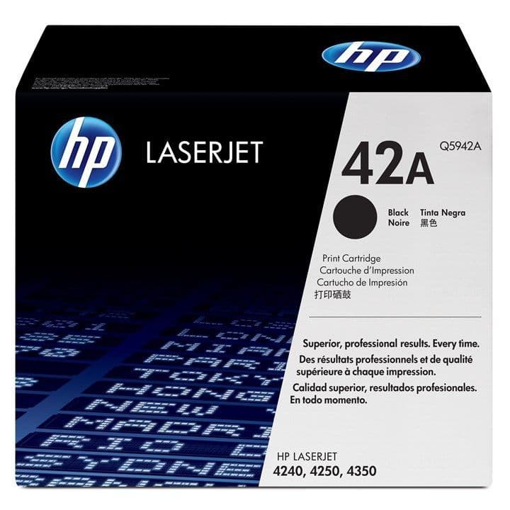 HP 42A (Q5942A) 10,000 pages Original Toner Cartidge