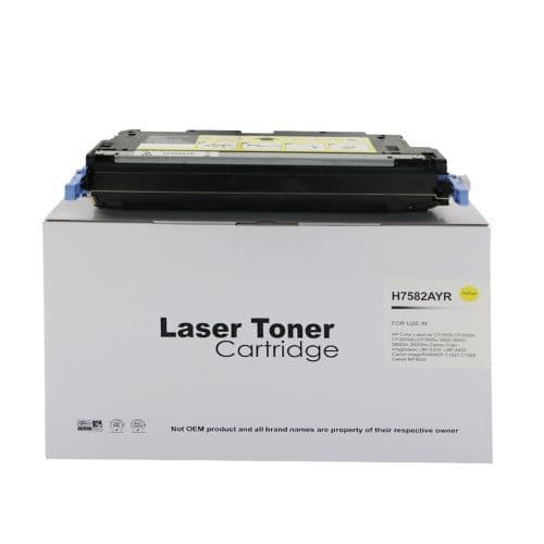 Remanufactured HP Q7582A Yellow Toner 6K