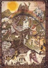 Yggdrasil Greetings Card