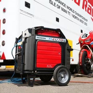 1 to 7 kVA Quiet Running Inverter Generators - 240V (For Hire)