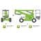 12m Self Propelled 4x4 Boom Lift - Nifty HR12 (For Hire)