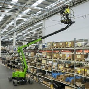 12m Self Propelled Electric Boom Lift - Nifty HR12LE (Battery)
