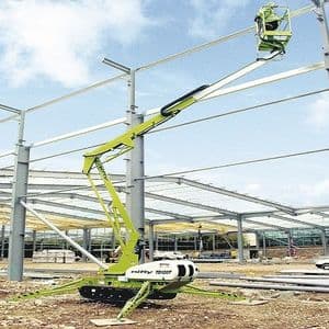 12m Tracked Twin Mast Telescopic Boom Lift - Nifty TD120T (For Hire)