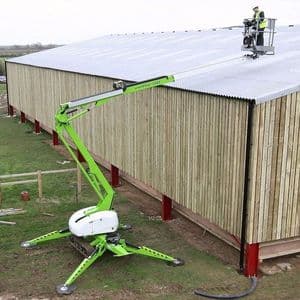 15m Tracked Twin Mast Telescopic Boom Lift - Nifty TD150T (For Hire)