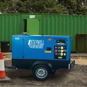 20 to 67 kVA Quiet Running 3-Phase Road Towable Generators
