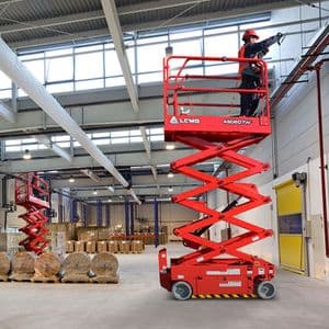 7.8m Self Propelled Scissor Lift (For Hire)