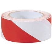 70mm x 500m Red & White Barrier Tape