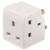 Brennenstuhl 3-Way 13 Amp Adapater - 240V (1508263)