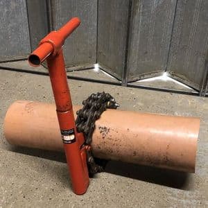 Clay Pipe Screw Chain Cutter (For Hire)