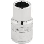 Draper Expert 11mm ½" Sq. Dr. Hex 12 Point Socket (33095)