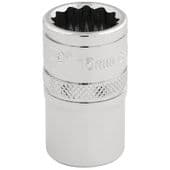 Draper Expert 15mm ½" Sq. Dr. Hex 12 Point Socket (33136)