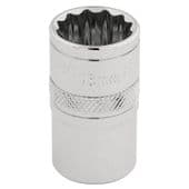 Draper Expert 16mm ½" Sq. Dr. Hex 12 Point Socket (33160)