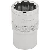 Draper Expert 17mm ½" Sq. Dr. Hex 12 Point Socket (33167)