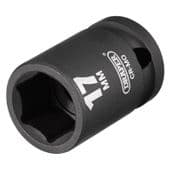 Draper Expert 17mm  ½" Sq. Dr. Hex Impact Socket (28496)