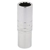 Draper Expert 18mm ½" Sq. Dr. Hex 12 Point Deep Socket (33741)