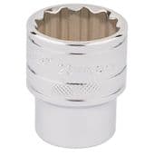 Draper Expert 23mm ½" Sq. Dr. Hex 12 Point Socket (33370)