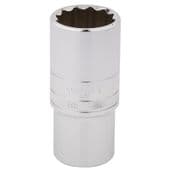 Draper Expert 26mm ½" Sq. Dr. Hex 12 Point Deep Socket (33838)