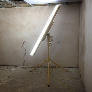Plastering Task Light Fluorescent Plasterer s Lights For Hire