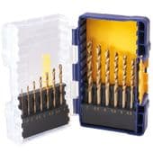 Irwin HSS Titanium 13 Piece Metal Drill Bit Set (3038503)