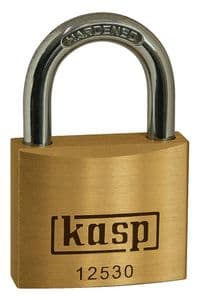 KASP Premium Brass Padlock - 30mm (K12530D)