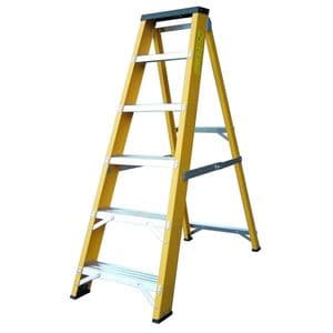 Lyte NGFBB8M 8 Tread Professional Glass Fibre Swingback MagnaSteps (EN131-2)