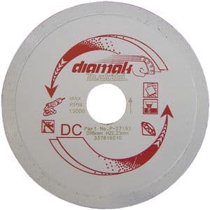 Makita 125x22.2mm Diamak Continuous Rim Diamond Blade (P-27202)
