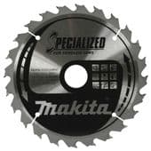 Makita 136x20mm TCT Cordless Circular Saw Blade - 16 Teeth (B-33532)
