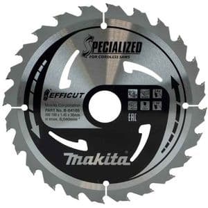 Makita 190x30mm TCT Efficut Cordless Circular Saw Blade - 24 Teeth (B-64191)