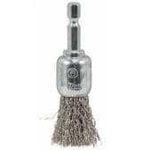 Makita 28mm Wire End Brush Crimped with 1/4 Hex Sh. (D-76685)