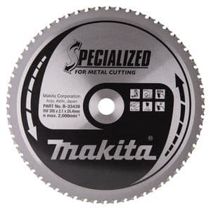 Makita 305x25.4mm TCT Saw Blade for Mild Steel - 60 Teeth (B-33439)