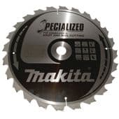 Makita 355x30mm TCT Circular Saw Blade for Knot & Nail Cutting - 24 Teeth  (B-33087)