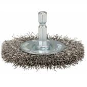 Makita 50mm Wire Wheel Brush Crimped with 1/4 Hex Sh. (D-76613)