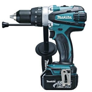 Makita DHP458RTJ LXT 18V Li-Ion Combi Drill (2 x 5 Ah Batteries)