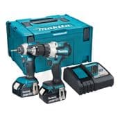 Makita DLX2507TJ LXT 18V BL 2 Piece Kit (2 x 5 Ah Batteries)