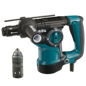 Makita HR2811FT SDS+ Rotary Hammer Drill with Quick Change Chuck (110V & 240V))