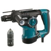 Makita HR2811FT SDS+ Rotary Hammer Drill with Quick Change Chuck (240V)