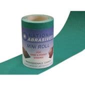 National Abrasives 5m x 115mm P120 Fine Green Aluminium Oxide Abrasive Sheet