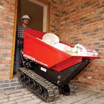 Pedestrian Tracked Dumpers For Hire