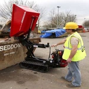 Pedestrian Tracked Dumpers For Hire