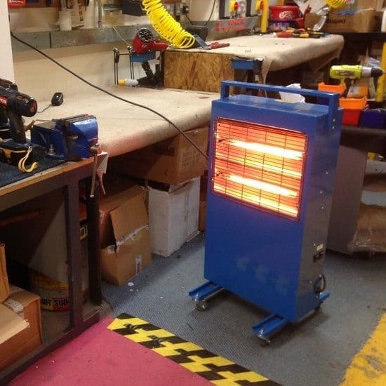 Quartz Halogen Heaters For Hire