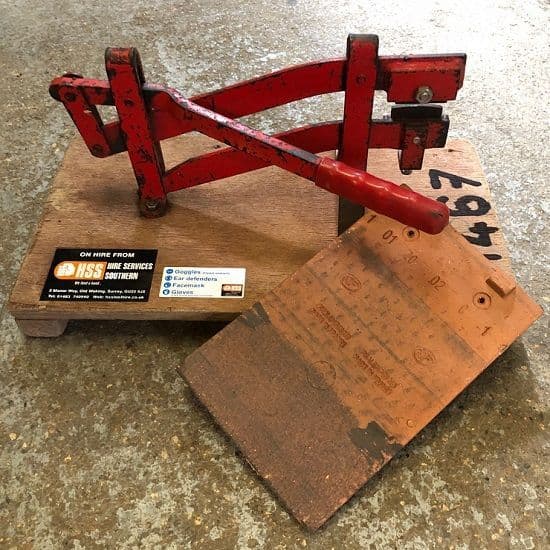 Roof Quarry & Slate Tile Cutters For Hire