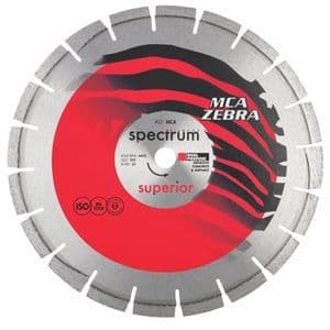 Spectrum MCA Zebra 350x25.4mm Diamond Blade  (MCA350/25)