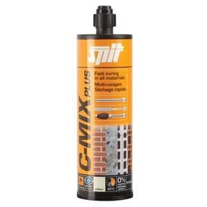 Spit C-Mix Plus Cartridge & 1 Nozzle - 380ml (055881)