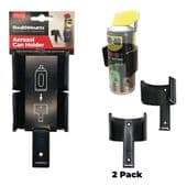StealthMounts® Aerosol Can Holder - 2 Pack (OM-CAN-BLK-2)