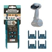 StealthMounts® Makita 18V LXT Tool Mounts - 4 Pack (TM-MK18-BLU-4)