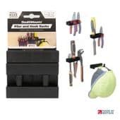 StealthMounts® Wall Hive System Pliers and Hook Set - 4 Pack (WH-BLK-HODT-4)